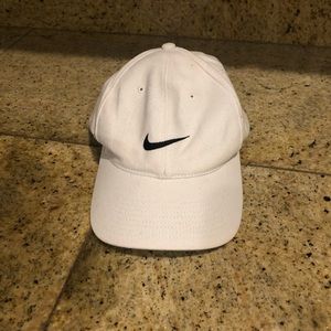 White Nike hat